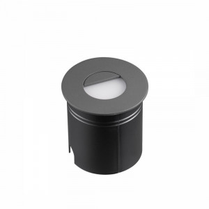 Spot incastrat modern pentru scara grafit rotund Mantra Aspen