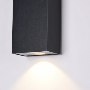 Aplica perete exterior Maytoni Times Square Negru 2- L6B