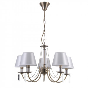 Lustra clasica bronz cu 5 brate Italux Solana 
