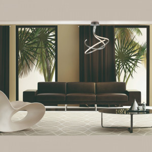 Lustra argintie, Lustra moderna argintie, Lustra argintie din metal, Lustra forma infinit, Lustra moderna argintie, Lustra living, Lustra living argintie, Lustra moderna, Lustra dormitor, Lustra dormitor argintie, Lustra metal, Lustra cu led
