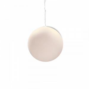 Pendul exterior modern alb sfera Mantra Avoriaz M