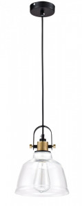 Pendul Maytoni Irving Negru Transparent -11-W