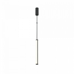 Pendul modern negru liniar cu led Maytoni Supersymmetry
