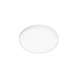 Plafoniera moderna alba rotunda Italux Riberia 4000k