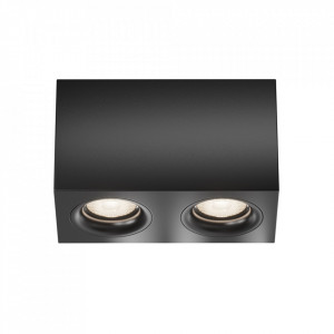 Spot aplicat modern negru dreptunghiular Maytoni Slim