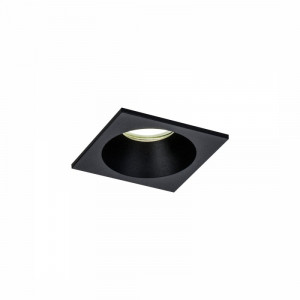 Spot incastrat modern negru patrat Mantra Comfort