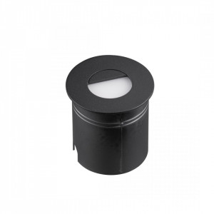 Spot incastrat modern pentru scara negru rotund Mantra Aspen