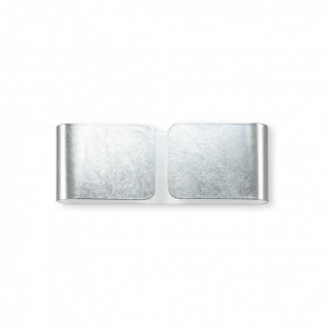Aplica perete Ideal-Lux Clip Argintiu ap2- 091136