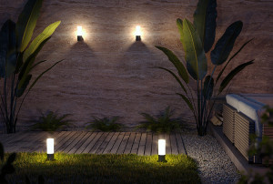 Lampa exterior Maytoni Willis Gri 2- 01GR