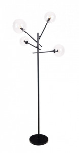 Lampadar negru Lollipop Maxlight -F0051
