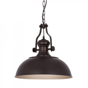 Lustra moderna bronz stil industrial Italux Rosalia 