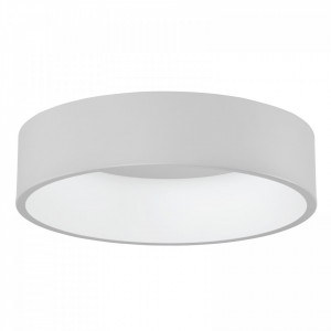 Plafoniera moderna alba rotunda cu led Italux Chiara d45 4000k