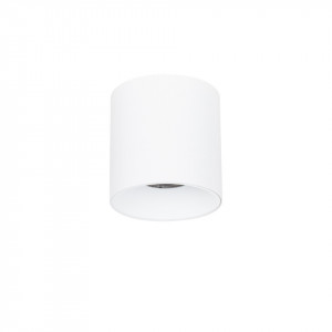 Spot aplicat modern alb rotund cu led Italux Altisma 3000k 9.5d