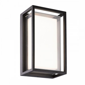 Aplica perete exterior moderna grafit cu led Mantra Chamonix