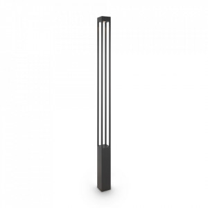 Lampa exterior moderna grafit pentru podea Maytoni Elbe L