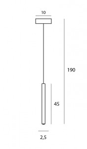 Pendul alb Organic Maxlight -P0202