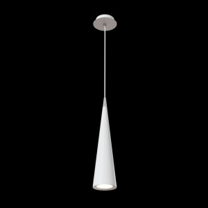 Pendul Maytoni Nevill Alb -01-W  Culoare: Alb  Dimensiuni: Diametru 10cm, Inaltime 36cm (min) 158cm (max)  Material structura: Metal  Becuri: 1 x GU10 (40W)  Greutate: 0.4kg