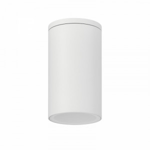 Plafoniera exterior moderna alba cilindru Mantra Kandanchu M