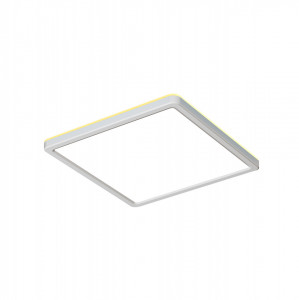 Plafoniera moderna alba patrata Italux Aleria l30
