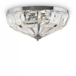 Plafoniera chrome, Plafoniera metal, Plafoniera moderna chrome, Plafoniera moderna dormitor, Plafoniera moderna bucatarie, Plafoniera living, Plafoniera moderna, Plafoniera dormitor, Plafoniera dormitor metal, Plafoniera moderna minimalista, Plafoniera mi