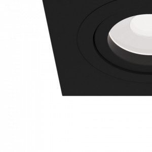Spot incastrat Maytoni Atom Negru 2-01B