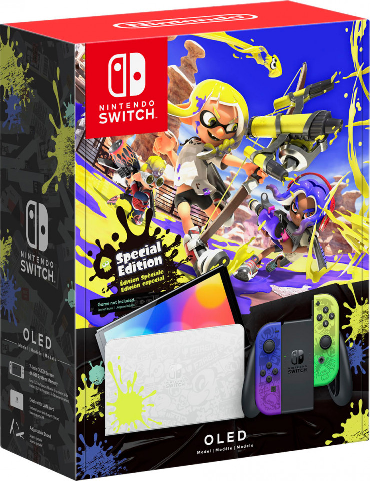 splatoon edition oled switch