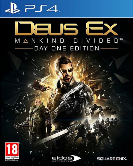 PS4 Deus Ex - Mankind Divided Day One Edition - korišćeno