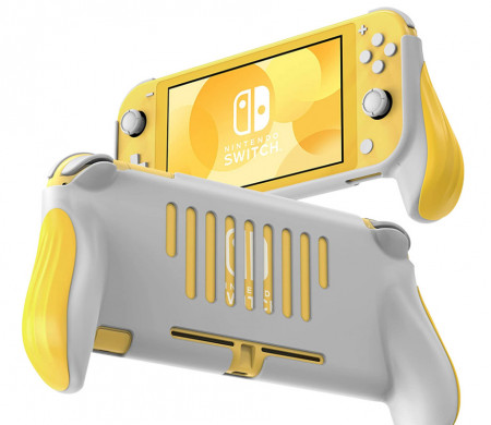 Nintendo Switch Lite Case With Handgrips - Yellow