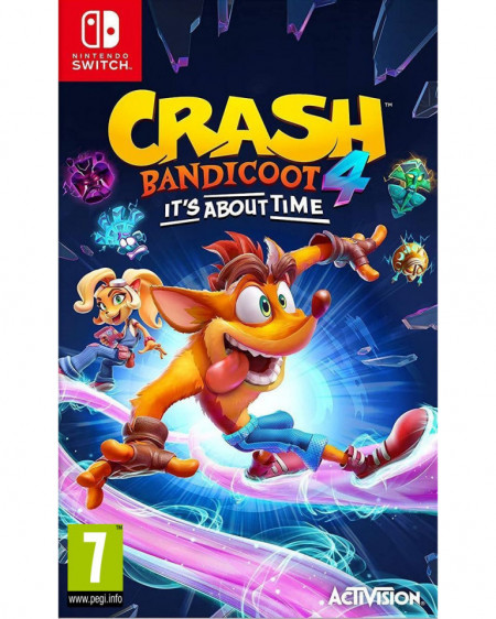 Switch Crash Bandicoot 4 - It's About Time - korišćeno