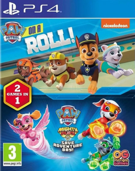 PS4 Paw Patrol 2in1 On a roll & Mughty Pups