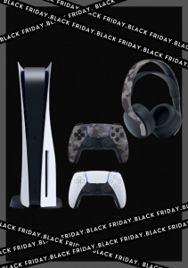 Konzola Sony PlayStation 5 PS5 CD/DISC edition 825GB + Dualsense Camo Grey + Pulse 3D Headset Camo Grey