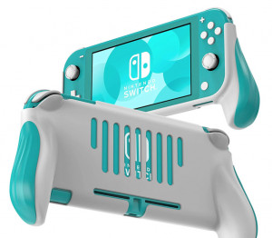 Nintendo Switch Lite Case With Handgrips - Blue