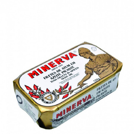 Minerva Filetes de Atum em Azeite Picante 120g