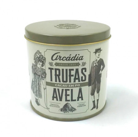 Arcádia Trufas de Avelã Chocolate e Cacau