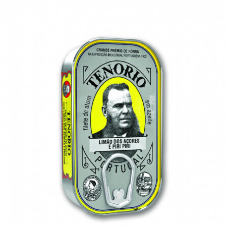 Atum Tenório em Azeite com Limão e Piri-Piri 120g