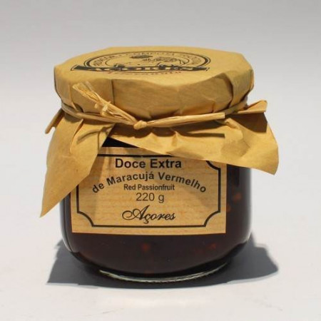 Doce Extra de Maracujá Vermelho DOP Açores 230g (2 frascos)