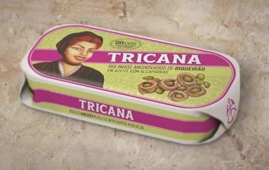 Anchovy Fillets Rolled with Capers in Olive Oil Tricana 56g (5 cans)