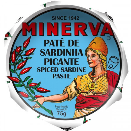 Pate de Sardinha Picante Minerva 75g