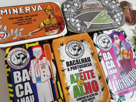 5 conservas de Bacalhau 120g x 5 uni