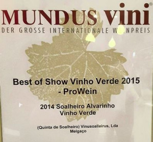 Alvarinho Vinho Verde Soalheiro 0,75l