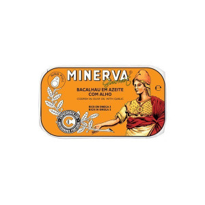 MInerva Bacalhau em Azeite e Alho 120g