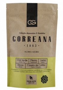 4 Sabores Chá Verde Gorreana dos Açores 80g x 4 uni