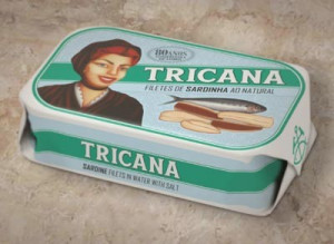 Trican Sardine Fillets in Water and Salt 120g (5 units)