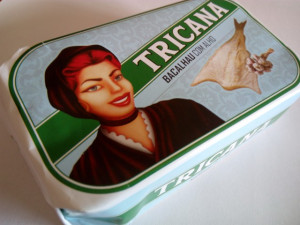 Tricana Bacalhau com Alho 120g (5 conservas)