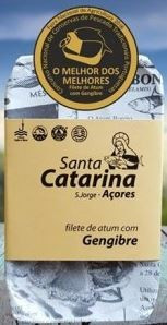 Filetes de Atum com Gengibre Sta Catarina Açores 120g