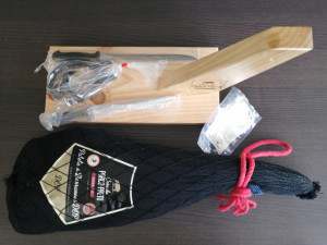 Suporte de Presunto Kit Base+Faca+Fusil