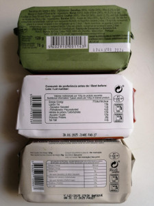 3 Conservas de Bacalhau  120g x 3 uni