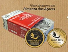 Filetes de Atum com Pimenta da Terra Santa Catarina Açores 120g