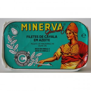 Minerva Mackerel Fillets in Olive Oil 120g