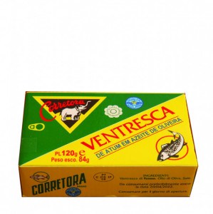 Tuna Ventresca in Olive Oil Corretora Azores 120g